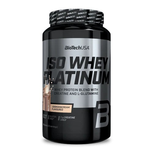 Iso Whey Platinum, Cookies & Cream - 908g