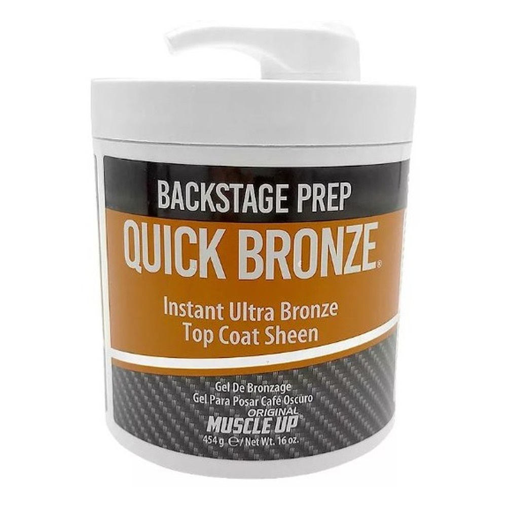 Instant Quick Bronze Top Coat Sheen Gel - 454g