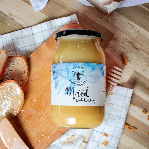 Pasieki Sadowskich Miód Wielokwiatowy 1200g