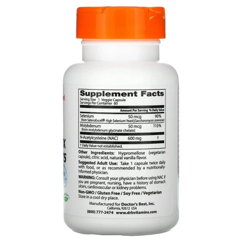 Nac Detox Regulators 60 Capsules