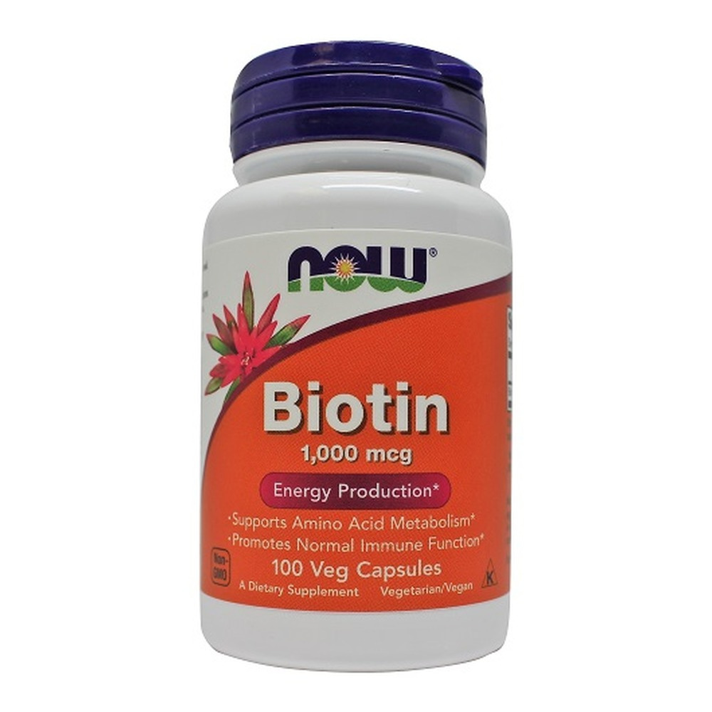 Biotin, 1000mcg - 100 vcaps