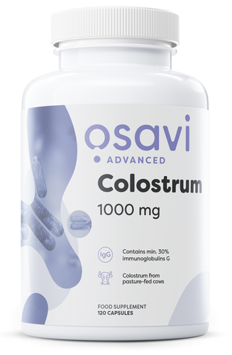 Osavi Colostrum 1000mg For Immune Support 120 Capsules