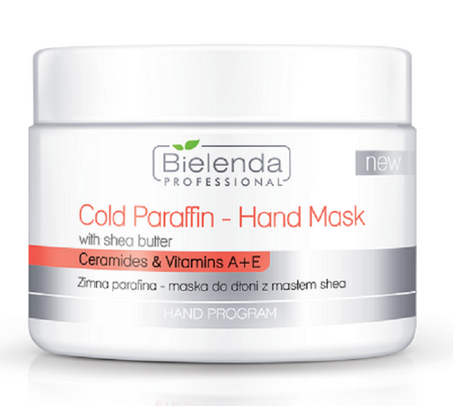 Bielenda Professional Cold Parafin Maska do Rąk z Masłem Shea i Witaminami A+E 150g