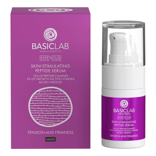 BasicLab Esteticus Stimulating Peptide Serum 15% 15ml