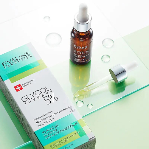 Eveline Glycol Therapy 5% Kuracja Przeciw Niedoskonałościom 18ml