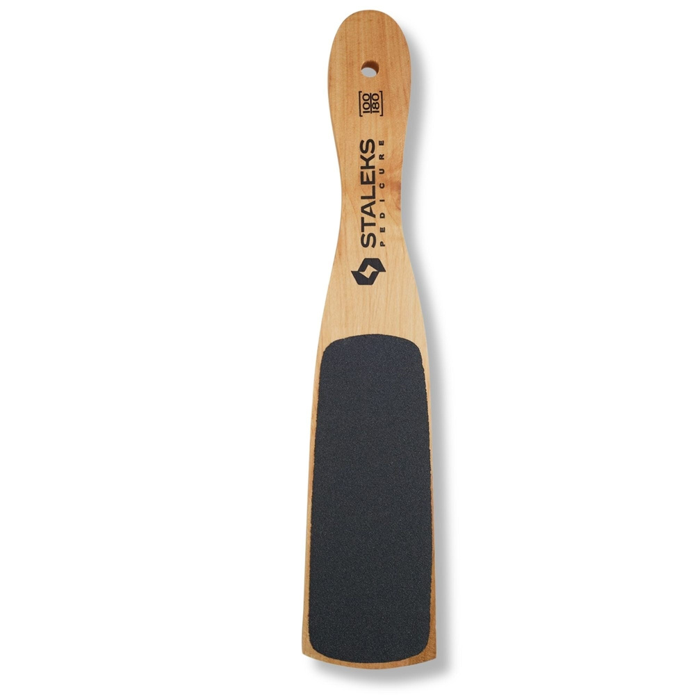 Staleks Beauty & Care 10 Type 2 Wooden Foot File 100/180 Grit