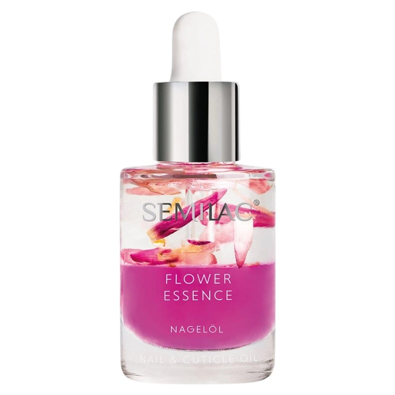 Semilac Care Flower Essence Nail And Cuticle Oil Pink Power 10ml
