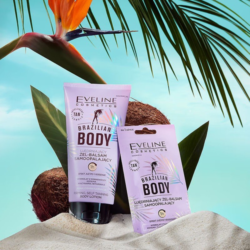 Eveline Brazilian Body Firming Gel-Balm Self-Tanning 12ml Best Before 21.05.26
