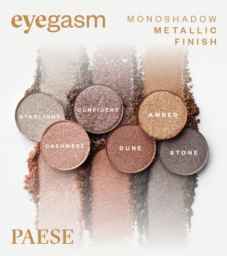 Paese Eyegasm Monoshadow Cień do Powiek Nr 10 Confident Metaliczny 1.5g