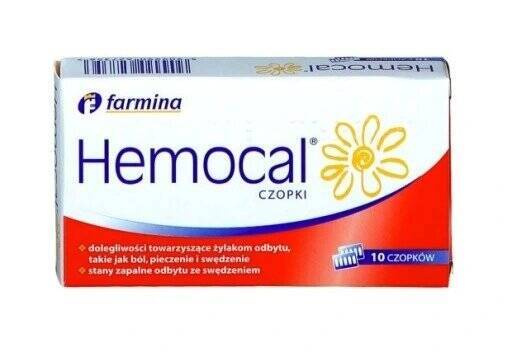 Hemocal Rectal Suppositories 10 Pieces