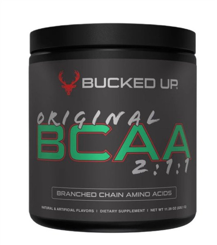 Bucked Up Original BCAA 2:1:1 Aminokwasy Rozgałęzione w Proszku Na Regenerację Mięśni Smak Jabłkowy 320.1g