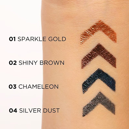 Eveline Variete Waterproof Colored Eyeliner No. 02 Shiny Brown 4ml