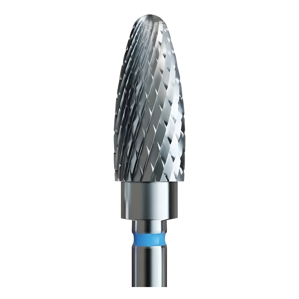 IQ Nails Tungsten Carbide Pinecone Nail Drill Bit Standard Crosscut 6mm for Manicure Pedicure 275.190.060 1 Piece
