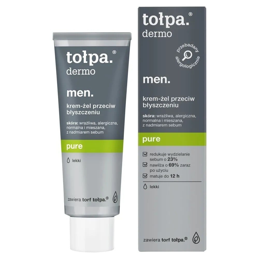 Tolpa Dermo Men Pure Mattifying Cream-Gel 40ml