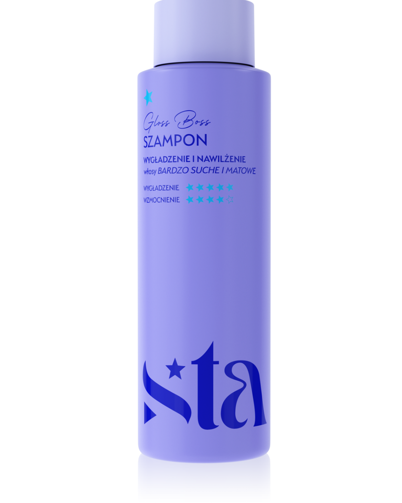 Stars Gloss Boss Szampon Nawilżająco-Wygładzający 300ml