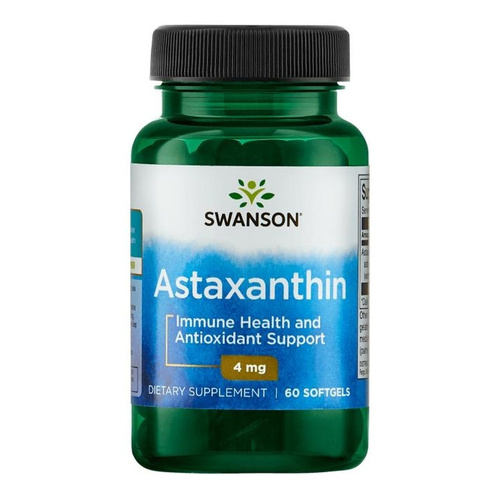 Swanson Astaxanthin 4mg 60 Softgels