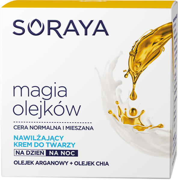 SORAYA MAGIC Oils MOISTURISING Cream normal & combination skin day&night 50ml