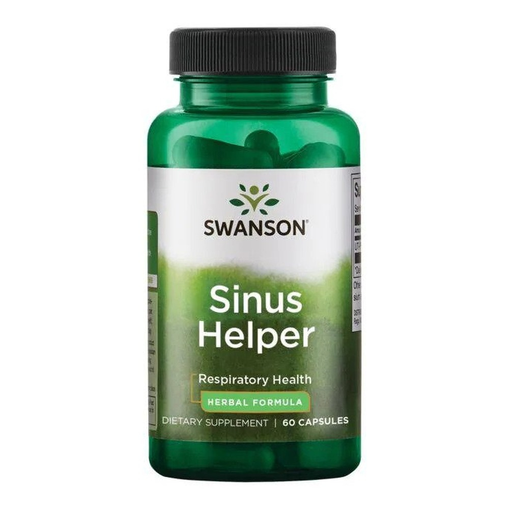 Swanson Sinus Helper Wzmacnia Odporność 60 Kapsułek