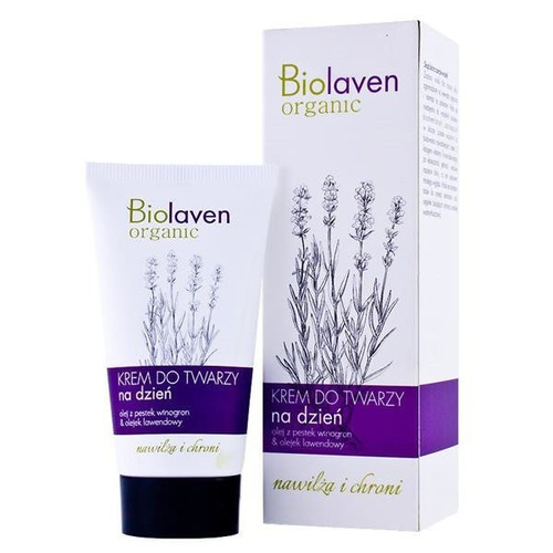 BIOLAVEN ORGANIC MOISTURISING and protective face Cream for the day 50ml