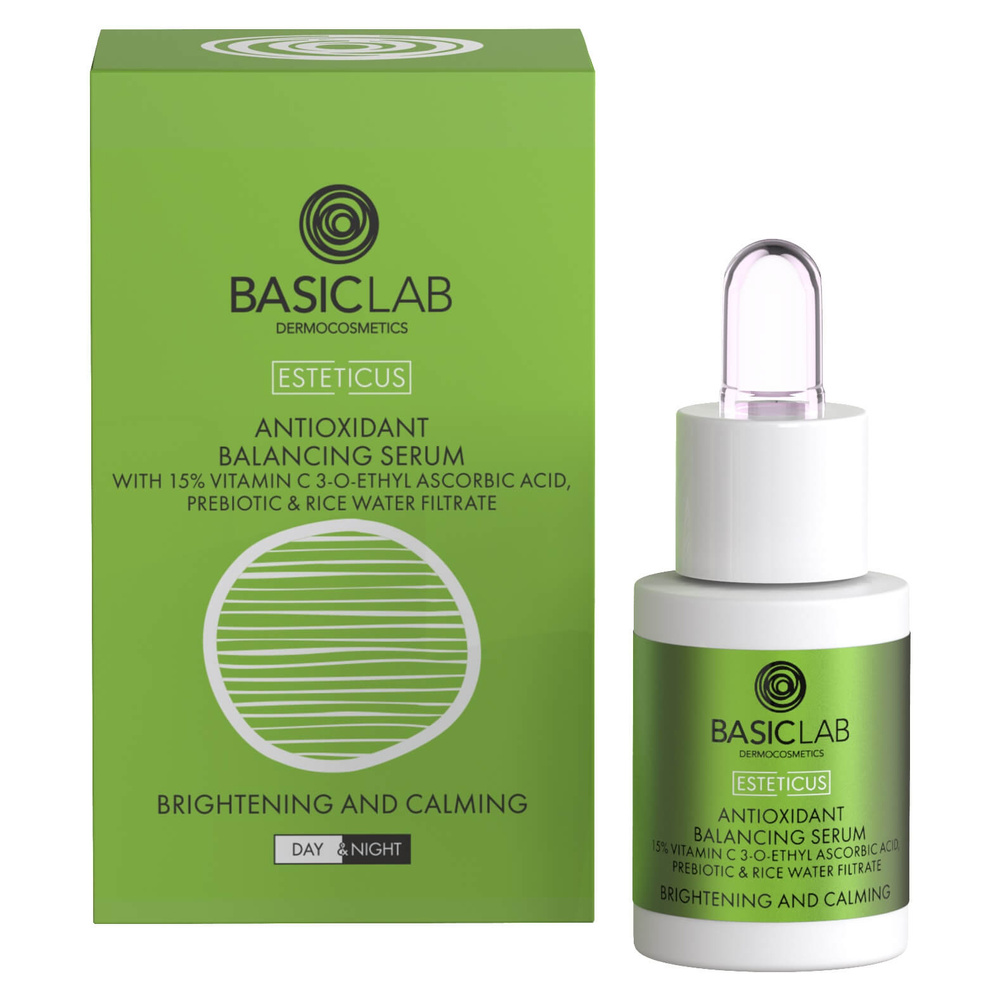 BasicLab Esteticus Antioxidant Serum with 15% Vitamin C 15ml