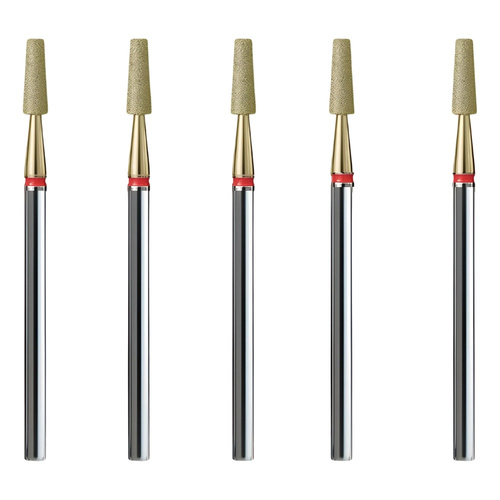 IQ Nails Diamond Drill Bits for Cuticles Wiertła Diamentowe do Skórek 5 Sztuk