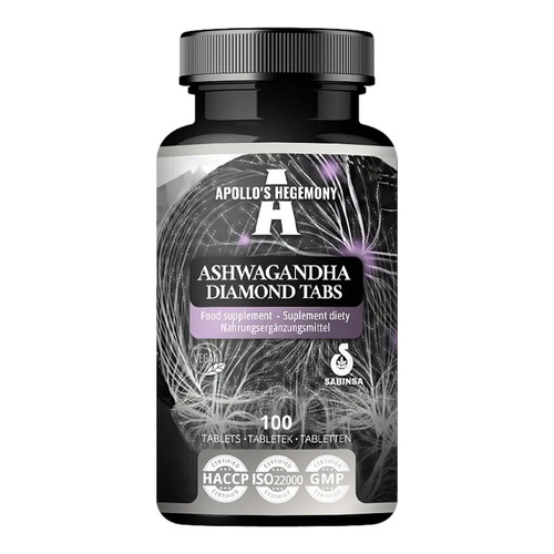 Apollo's Hegemony Ashwagandha Diamond 100 tablets (EAN 8721077930589)