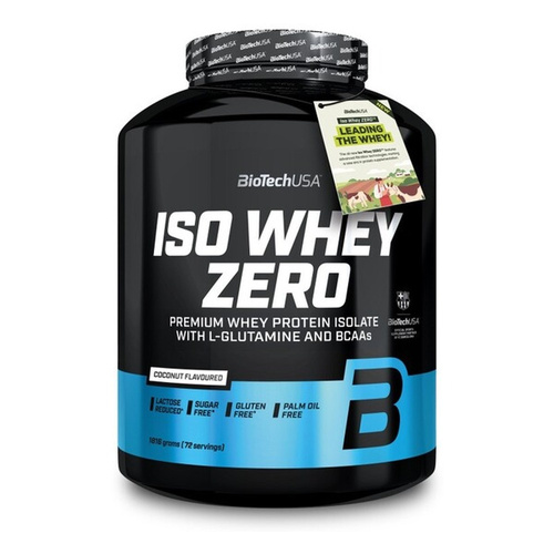 BioTechUSA Iso Whey Zero Coconut Whey Protein Isolate 1816g