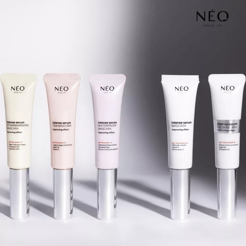 Neo Makeup Intense Serum Vitamins and Minerals Nourishing Mascara with a Tendency to Fall Out Black 9ml