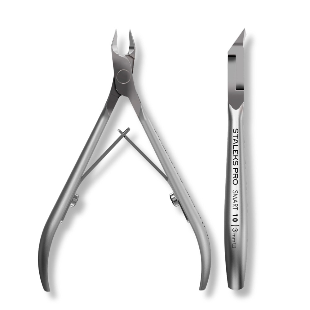 Staleks Pro Smart 10 Cuticle Nippers Professional Manicure Tool NS-10-3 blade Length 3 mm