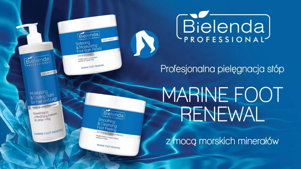 Bielenda Professional Morski Peeling do Stóp Wygładzająco-Oczyszczający 600g