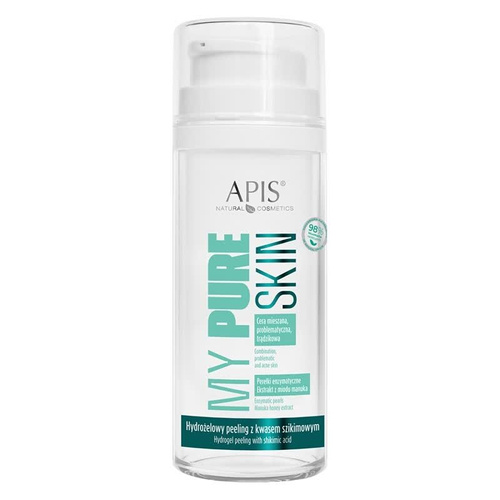 Apis My Pure Skin Hydrogel Peeling with Shikimic Acid 100ml Best Before 26.07.26