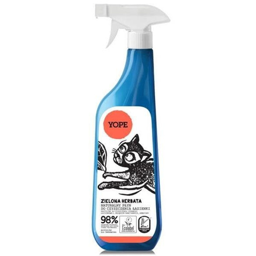 YOPE NATURALNY Płyn Do Czyszczenia Łazienki Zielona Herbata 750ml