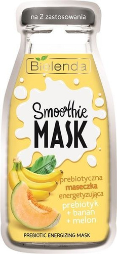 BIELENDA Smoothie Mask maseczka energetyzująca Prebiotyk + Banan + Melon 10g