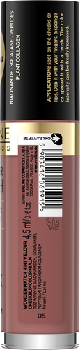 Eveline Wonder Match Cheek & Lip 4w1 Róż i Pomadka w Płynie Nr 5 4,5ml