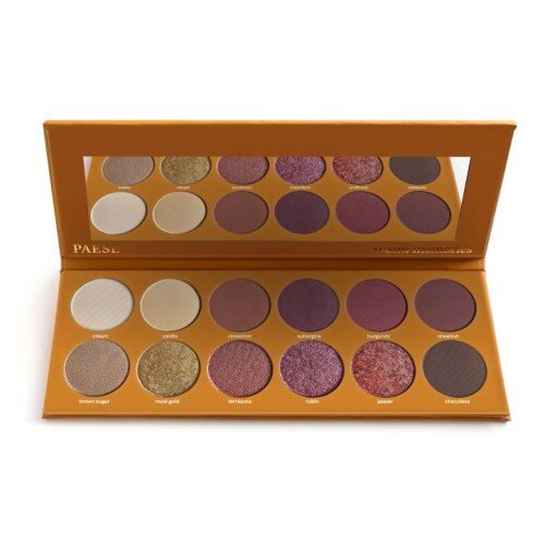 Paese Warm Memories Paleta Cieni do Powiek 18g