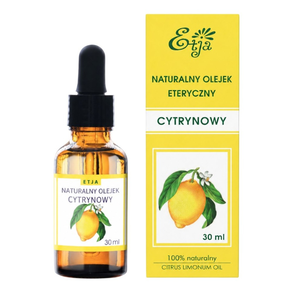 ETJA Natural Lemon Essential Oil 30ml