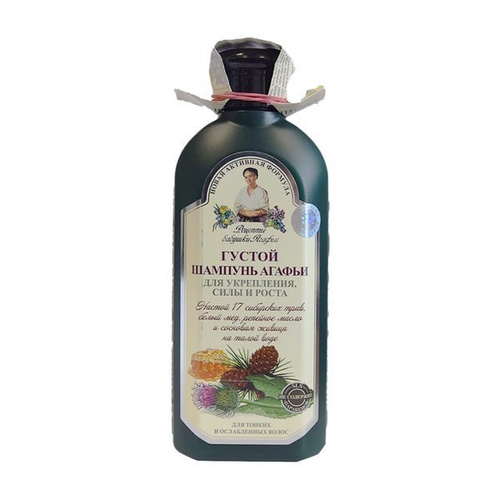 BABUSZKA AGAFIA Szampon Ziołowy Do Włosów Cienkich, Osłabionych i Łamliwych, 350ml 8582