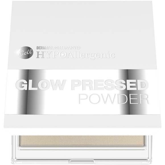 Bell HypoAllergenic Glow Pressed Powder Foundation Durability 01 Natural 11g