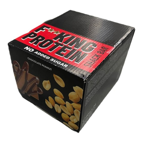 Allnutrition Fitking Protein Snack Bar Chocolate Peanut Batonik Proteinowy 24x40g
