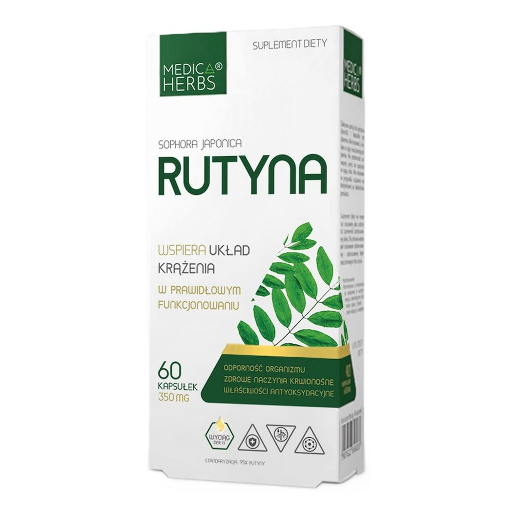 MEDICA HERBS Rutin 350mg, 60 capsules