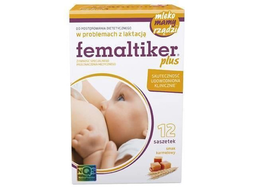 Femaltiker Plus Lactation Support Caramel 12 Sachets