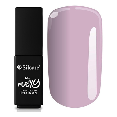 Silcare Flexy UV/LED Hybrid Nail Polish 209 Lavender Cream 4.5g