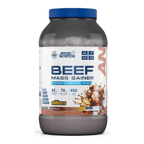 Applied Nutrition Gainer z białkiem wołowym, Millions Cola 3130g