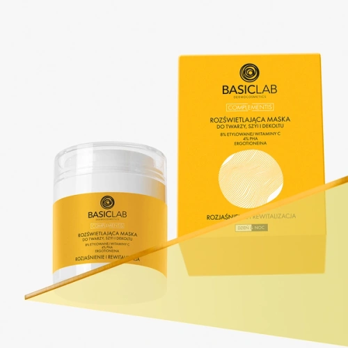 BasicLab Complementis Brightening Mask Face Neck Decollete 50ml