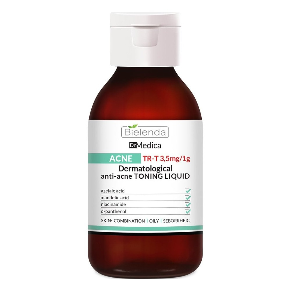 Bielenda Dr Medica Dermatological Anti Acne Liquid Tonic for Face Cleavage 250g