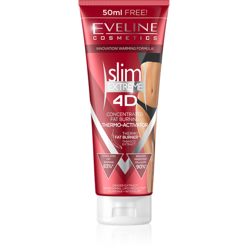 Eveline Slim Extreme 4D Thermoactiv Slimming Serum Anti-cellulite 250ml