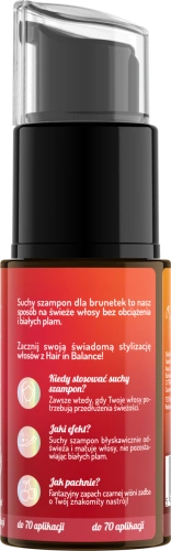 OnlyBio Hair in Balance Suchy Szampon dla Brunetek 35g