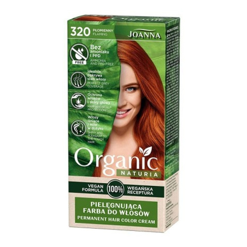 Joanna Organic Vegan Hair Dye No. 320 Flaming 1 Piece