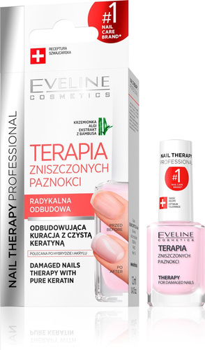 Eveline Nail Therapy Intensive Strengthening Treatment for Damaged Nails 12ml