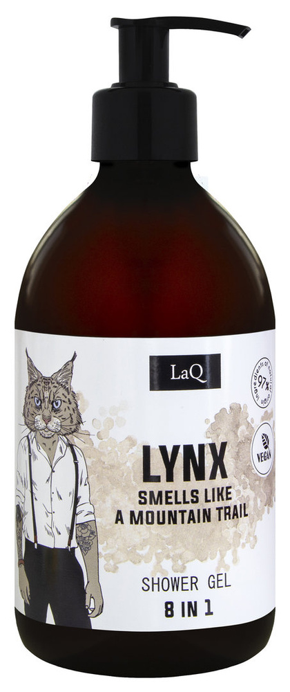 LaQ Ryszard z Bieszczad Wegański Żel pod Prysznic 500ml